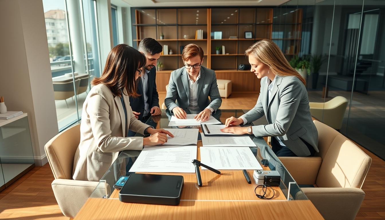 Coordination of property closing documents and timelines